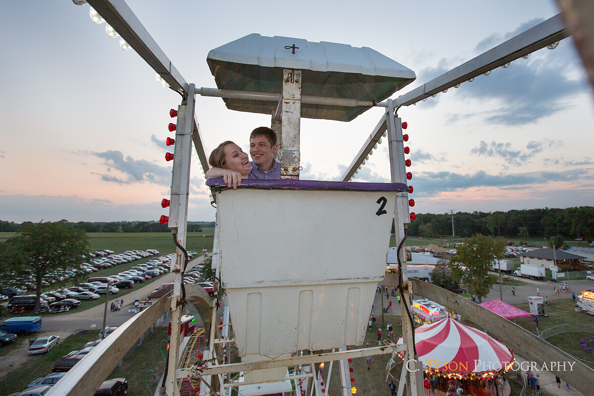 engagement photography session at winnebago boone county fair (20)