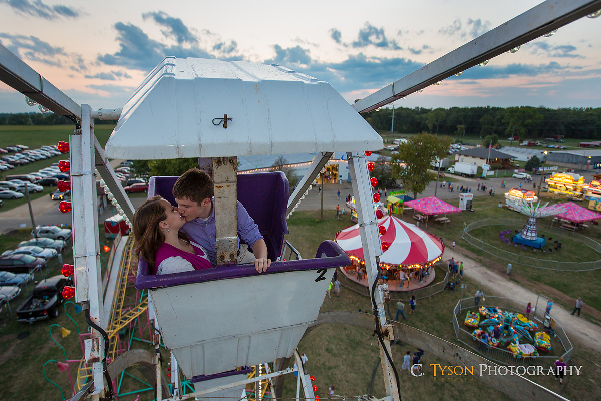engagement photography session at winnebago boone county fair (19)