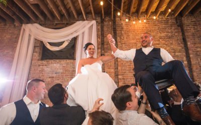 Kayla and Adam | Real Wedding at Mercantile Hall in Burlington Wisconsin